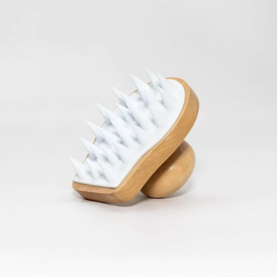 Scalp-brush